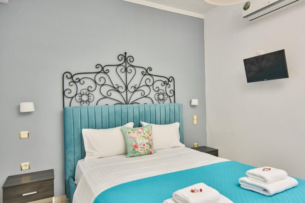 Ostria Apartments Kalamákion Dış mekan fotoğraf