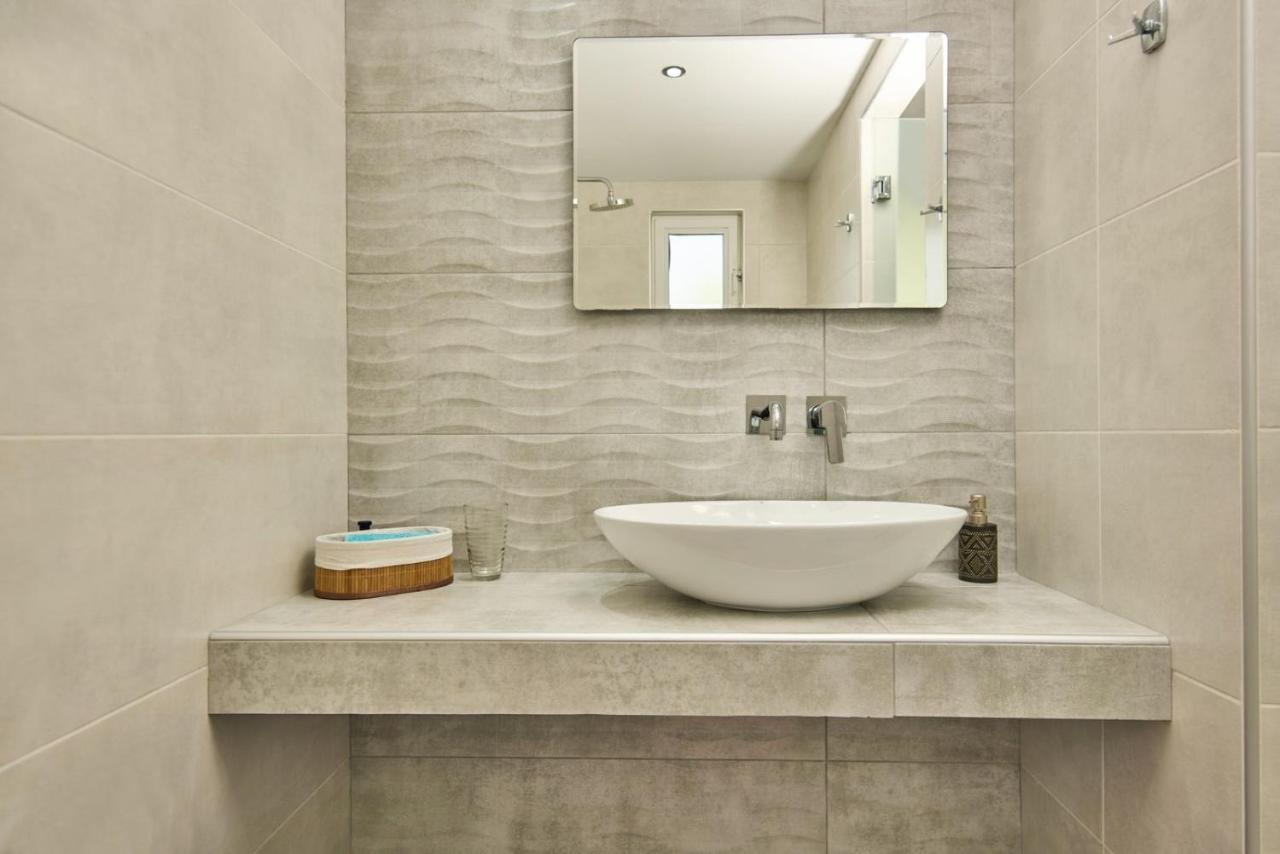 Ostria Apartments Kalamákion Dış mekan fotoğraf