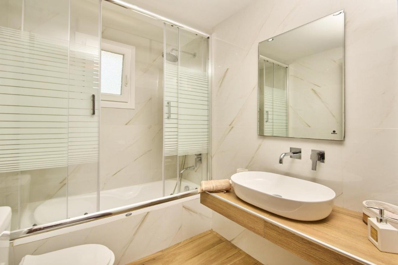 Ostria Apartments Kalamákion Dış mekan fotoğraf