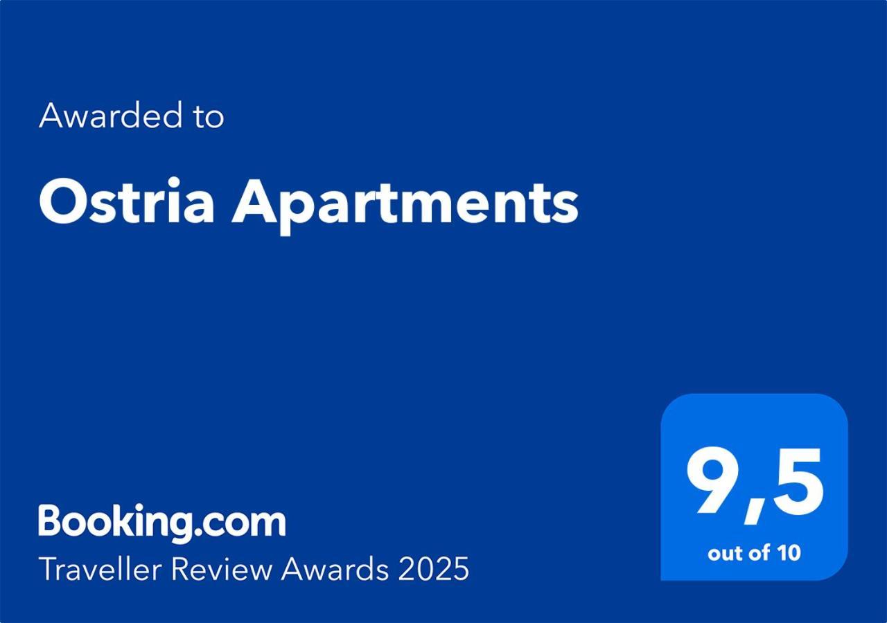 Ostria Apartments Kalamákion Dış mekan fotoğraf