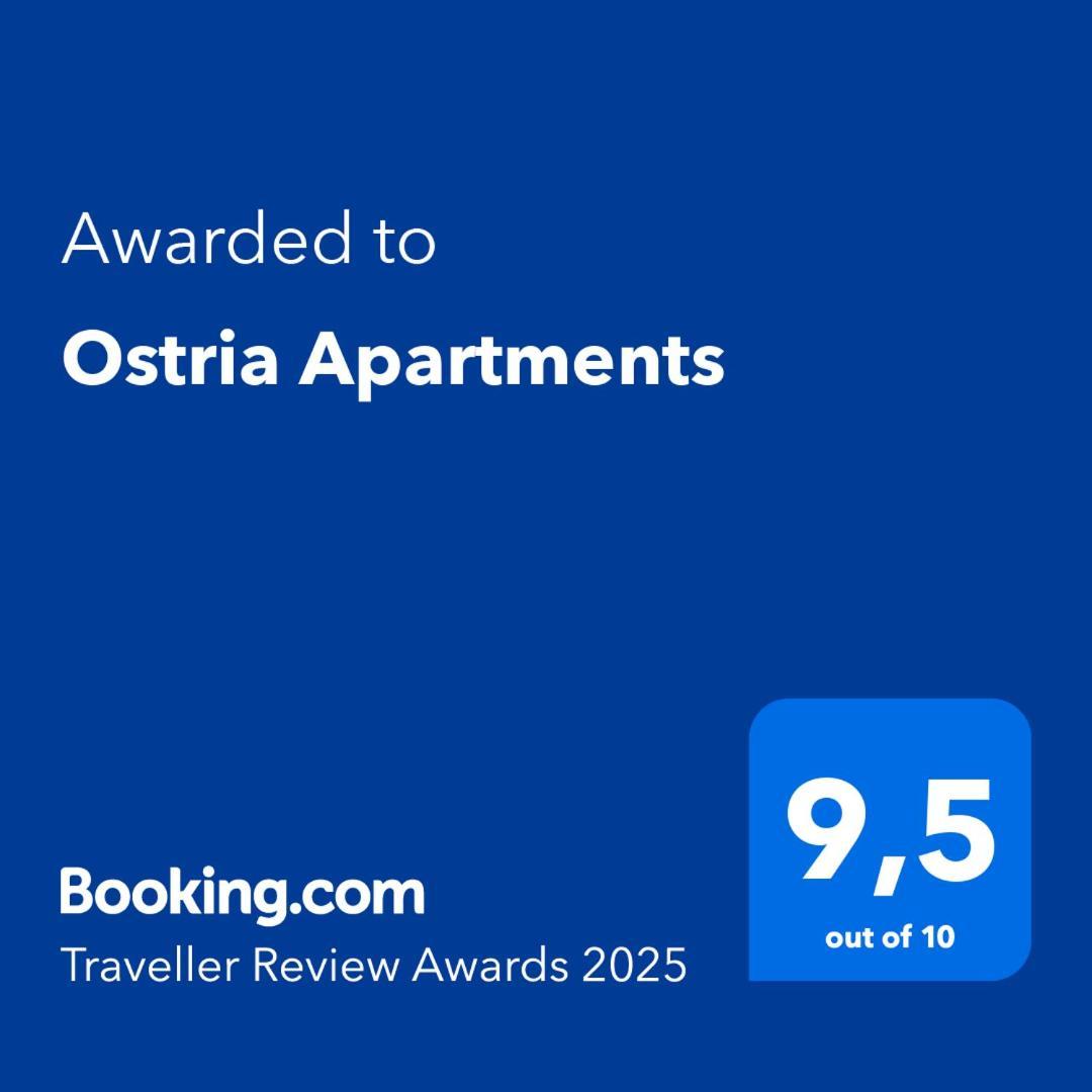 Ostria Apartments Kalamákion Dış mekan fotoğraf