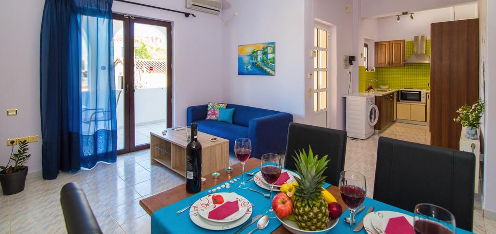 Ostria Apartments Kalamákion Dış mekan fotoğraf