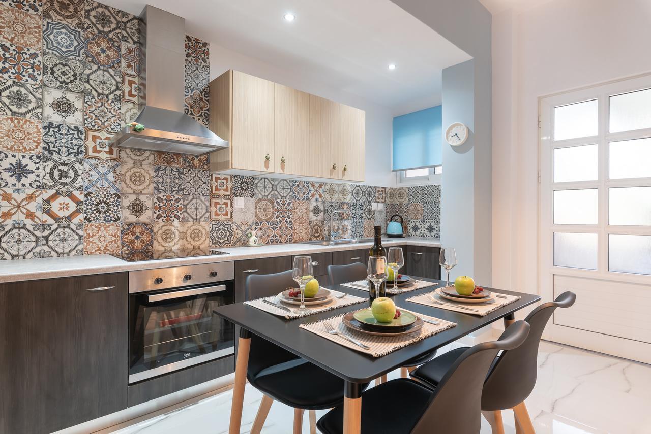 Ostria Apartments Kalamákion Dış mekan fotoğraf