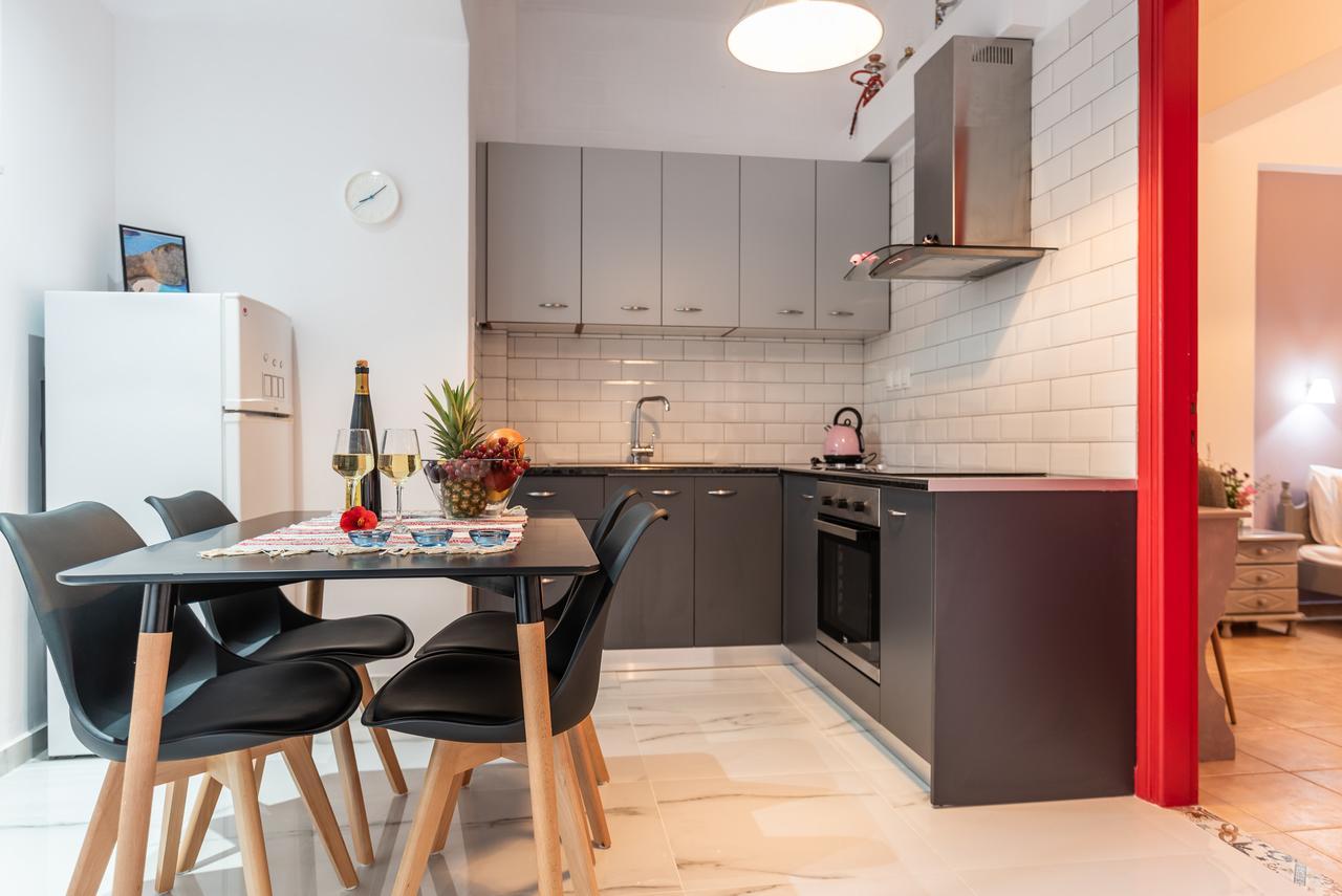 Ostria Apartments Kalamákion Dış mekan fotoğraf